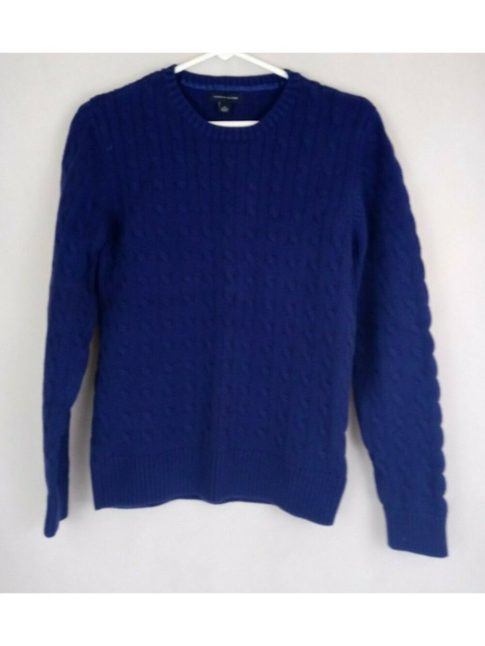 Vintage Tommy Hilfiger Women's Purple Cable Knit Sweater Size XL